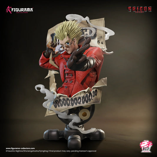 [Pre-Order] Figurama Collectors - Statue - TRIGUN - Vash the Stampede Bust (Licensed)