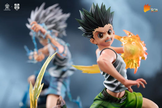 [Pre-Order Closed] Aftershock Studio & Fibonacci Studio - Statue - HUNTER × HUNTER - Killua Zoldyck & Gon Freecss