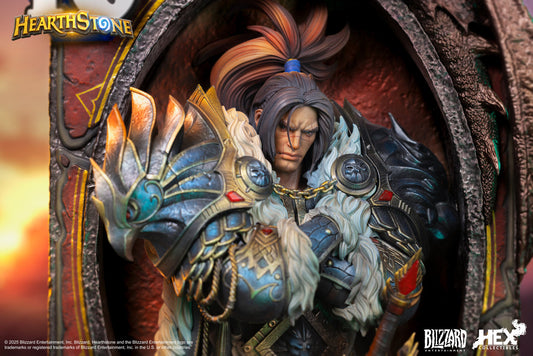 [Pre-Order Closed] HEX Collectibles & BLIZZARD ENTERTAINMENT - Statue - Hearthstone - Varian Wrynn Art Statue (Licensed)