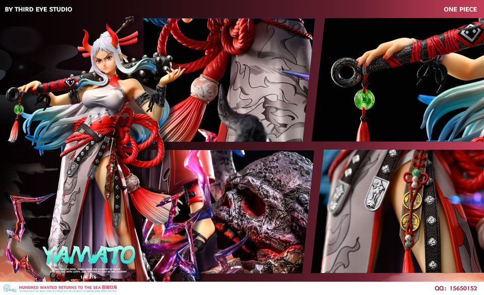 [Warehouse in Stock] Third Eye Studio - Statue - One Piece Chinese style Yamato