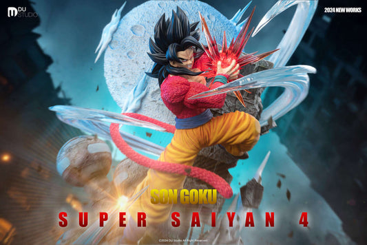[Warehouse in Stock] DU Studio - Statue - Dragon Ball Super Saiyan 4 Son Goku