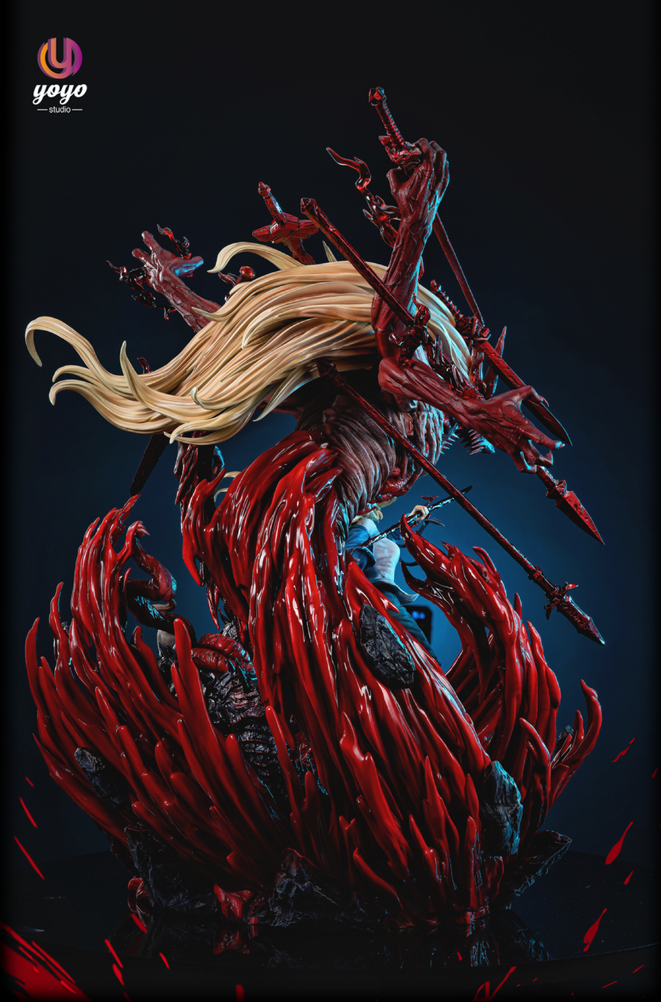 [Warehouse in Stock] YOYO Studio - Statue - Chainsaw Man - Statue Series #2 Blood Demon power