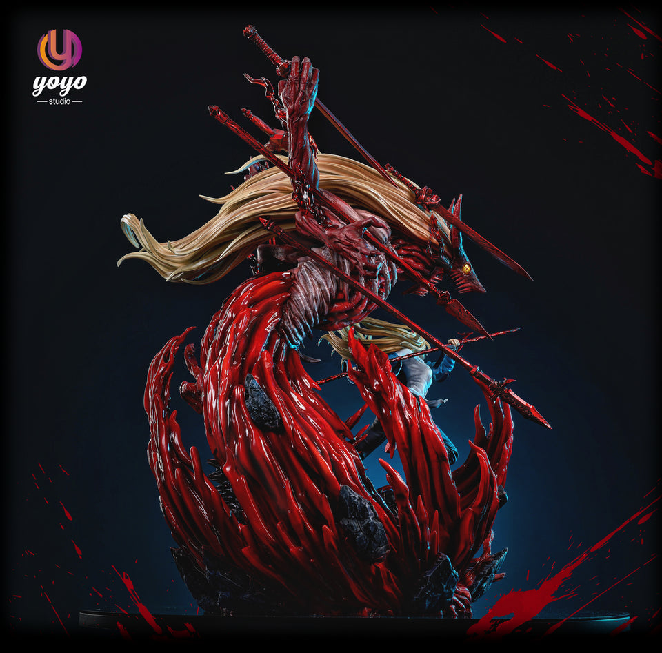 [Warehouse in Stock] YOYO Studio - Statue - Chainsaw Man - Statue Series #2 Blood Demon power