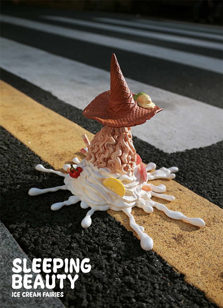 [Pre-Order] WeArtDoing Studio - Statue - Original - Sleeping Beauty Ice Cream Fairies (Licensed)