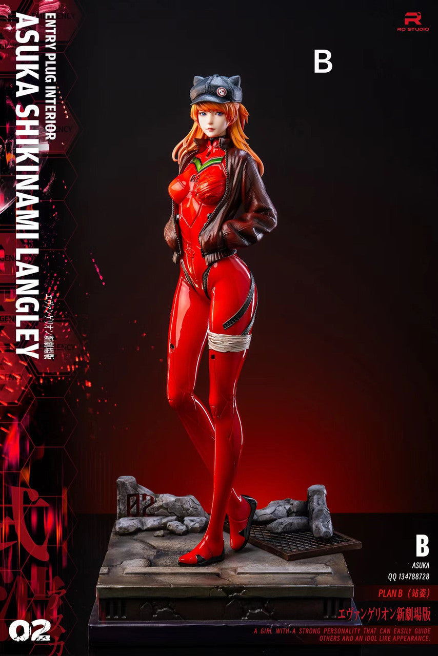 [Warehouse in Stock] RO Studio - Statue - Neon Genesis Evangelion EVA #1 Soryu Asuka Langley