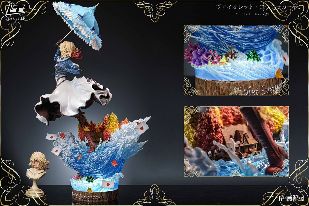 [Warehouse in Stock] LIGHT TEAM Studio - Statue - Violet Evergarden - Violet EX version wtih LED
