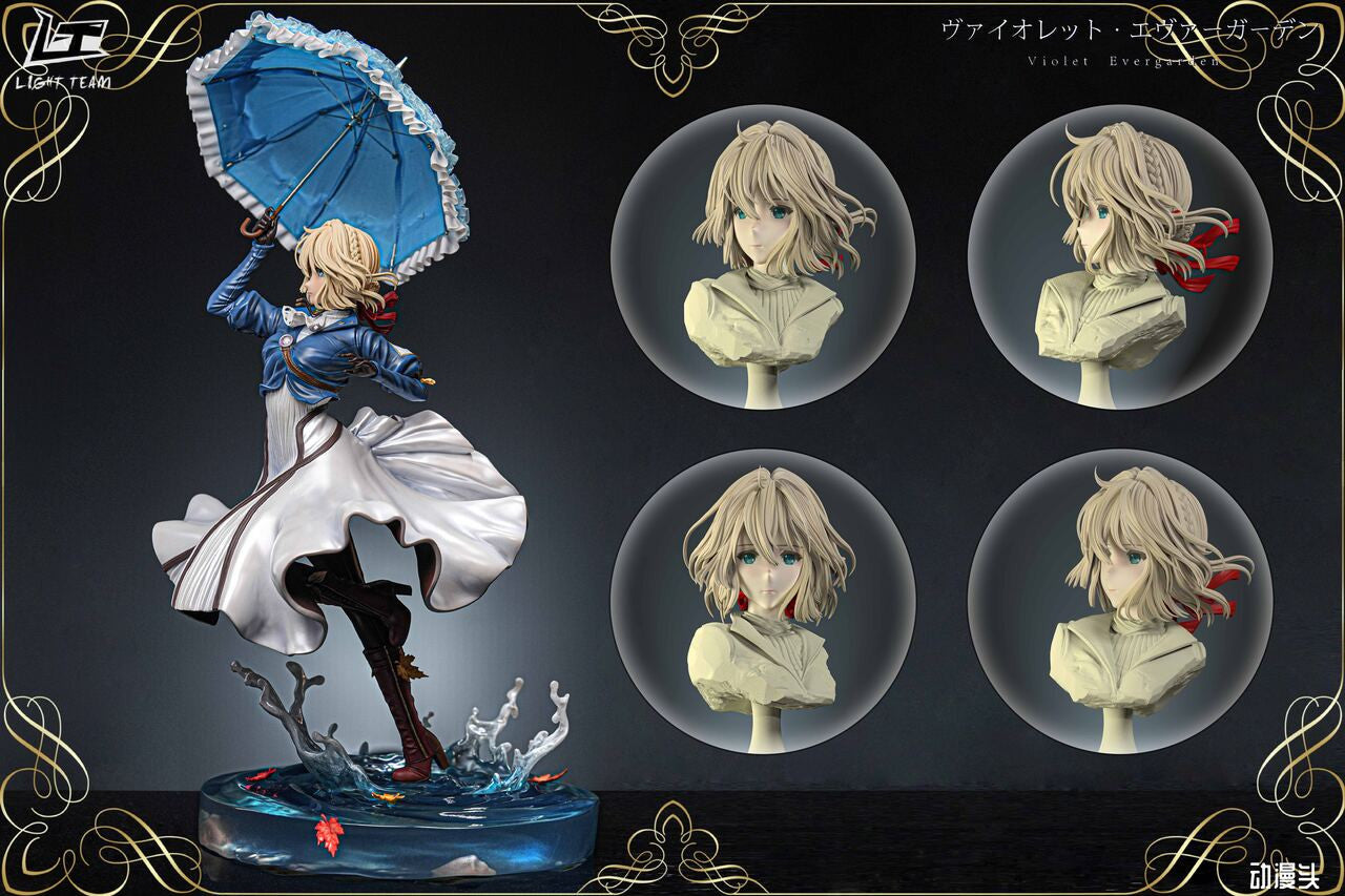 [Warehouse in Stock] LIGHT TEAM Studio - Statue - Violet Evergarden - Violet EX version wtih LED