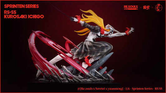 [Warehouse in Stock] ReSouls Studio & Seretei Studio & Yuan Meng Studio - Statue - Death/Boundary BLEACH Zangetsu Kurosaki Ichigo