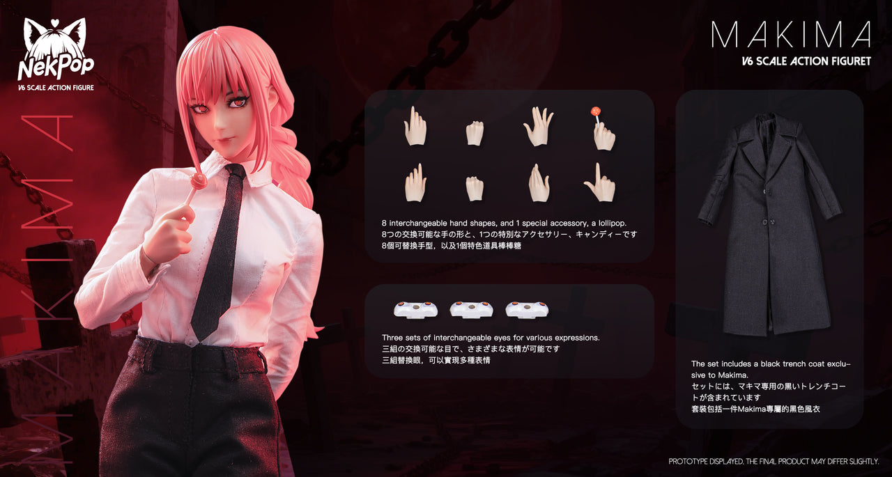 [Pre-Order Closed] NekPop Studio - Action Figure - Chainsaw man - Makima