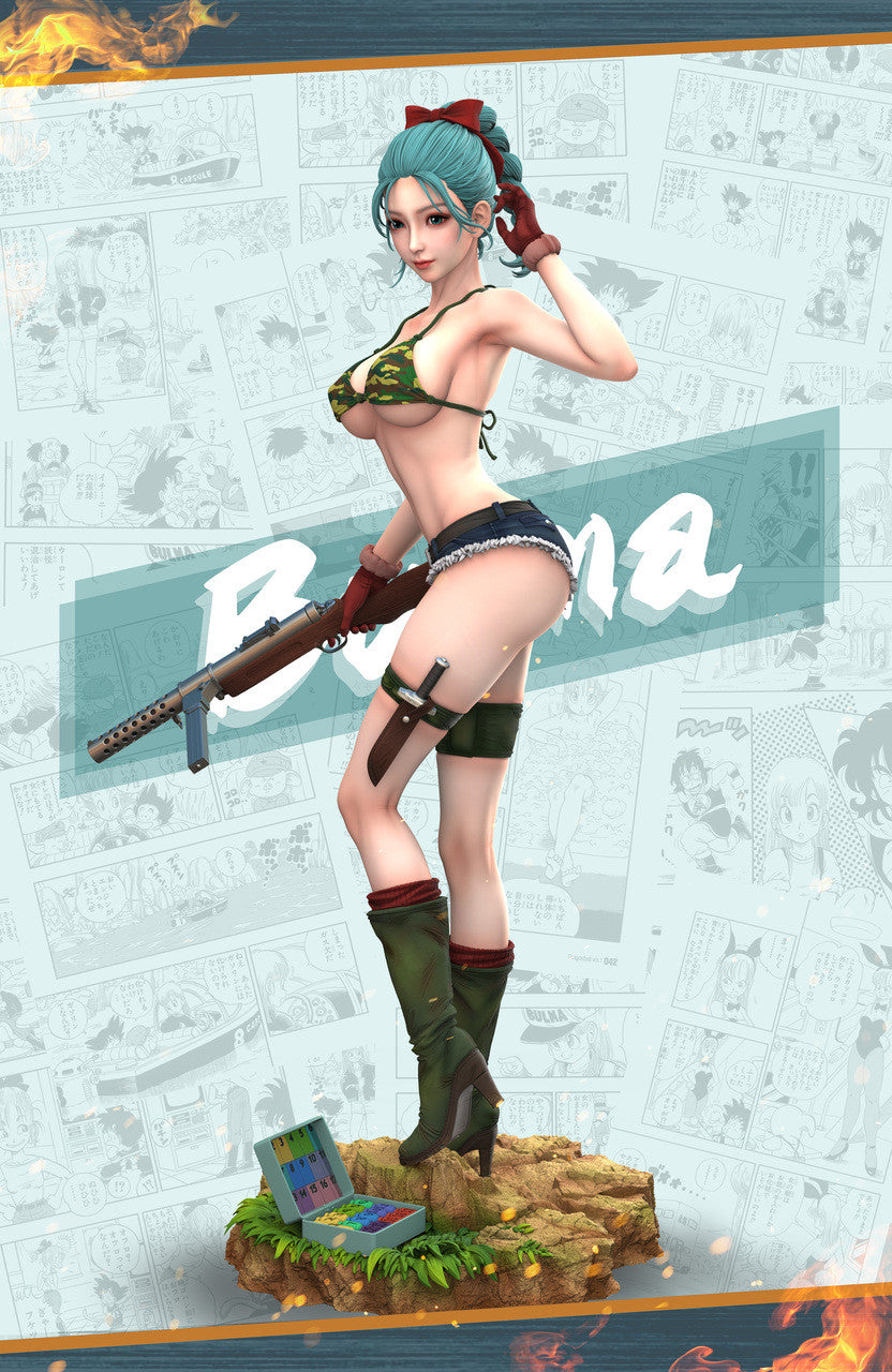 [Warehouse in stock] Hero Belief Studio & Hunter Fan Studio - Statue - Dragon Ball - Bulma