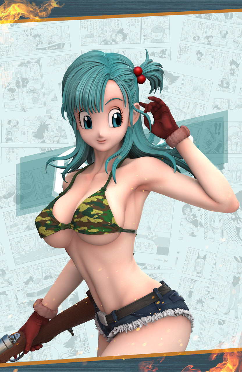 [Warehouse in stock] Hero Belief Studio & Hunter Fan Studio - Statue - Dragon Ball - Bulma