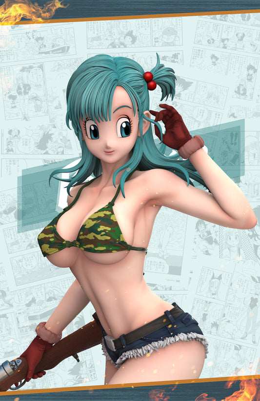 [Warehouse in stock] Hero Belief Studio & Hunter Fan Studio - Statue - Dragon Ball - Bulma