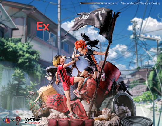 [Warehouse in Stock] Weare A Design X Climax studio - Statue - Haikyu!! The Dumpster Battle