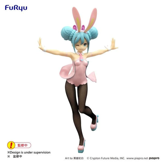 [Pre-Order] Vocaloid - BiCute Bunnies - Hatsune Miku (Wink Pearl Pink Color Ver.) Figure