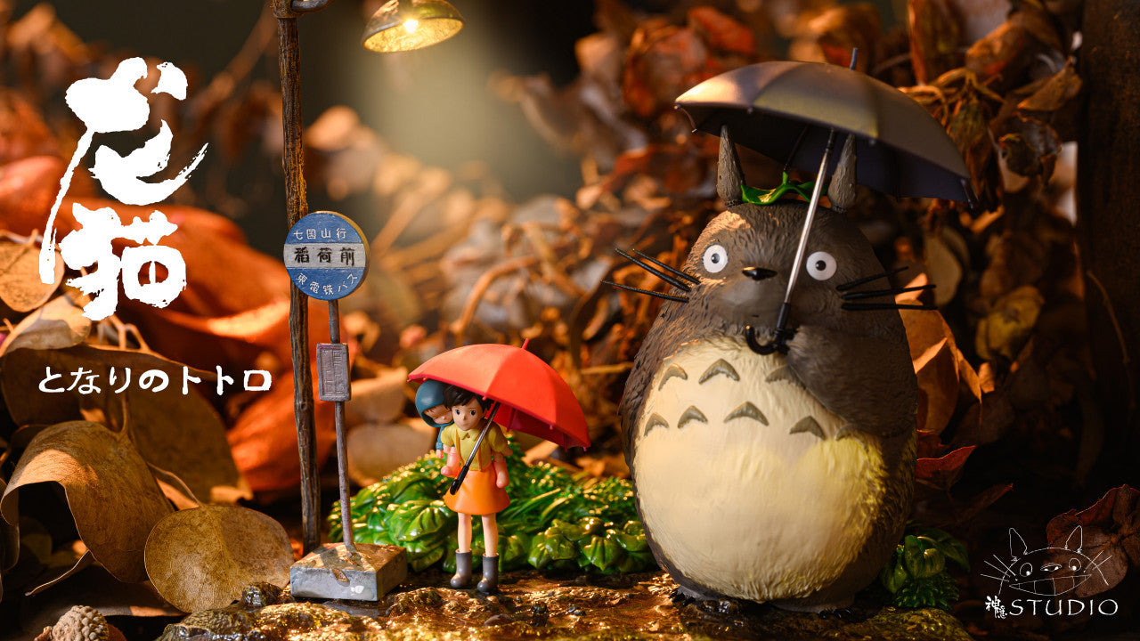 [Warehouse in Stock] Shen Yin Studio - Statue - My Neighbor Totoro - Cat Bus & Totoro First encounter & Totoro Midsummer Night's Memories with LED