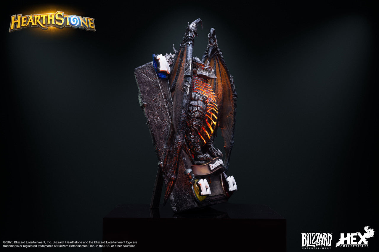 [Pre-Order Closed] HEX Collectibles & BLIZZARD ENTERTAINMENT - Statue - Deathwing card art statue HEXFRAME05 (Licensed)