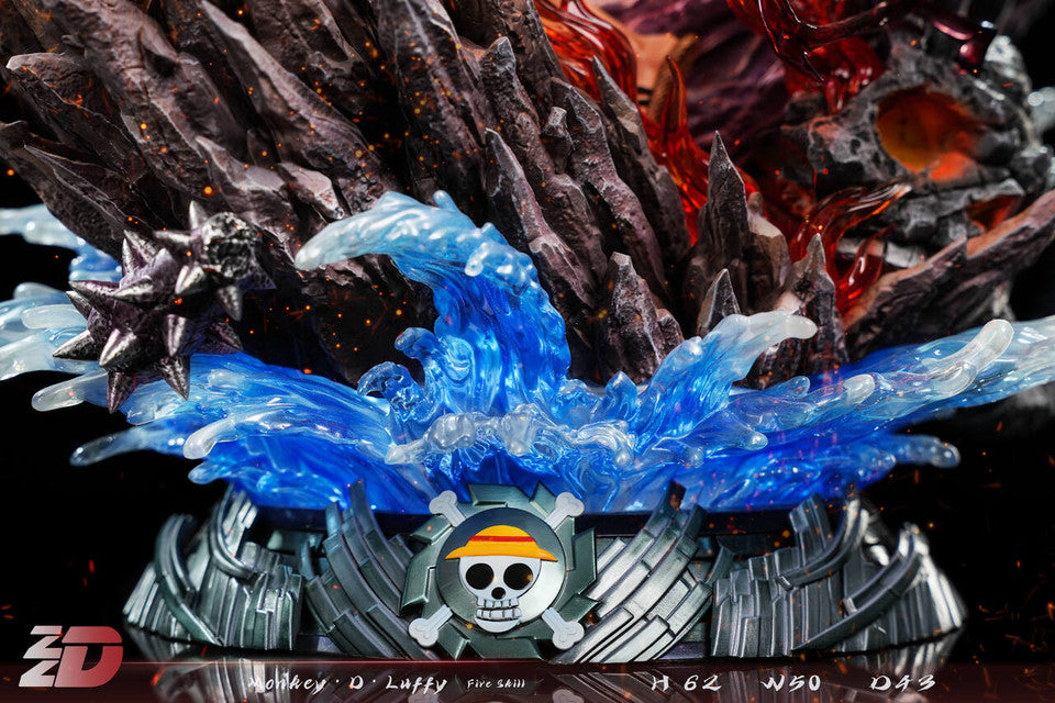 [Warehouse in stock] ZZDD Studio - Statue - One Piece - RED ROC Luffy with LED