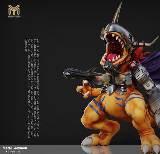 [Warehouse in Stock] Mine Studio - Statue - Digimon - Digital War Greymon