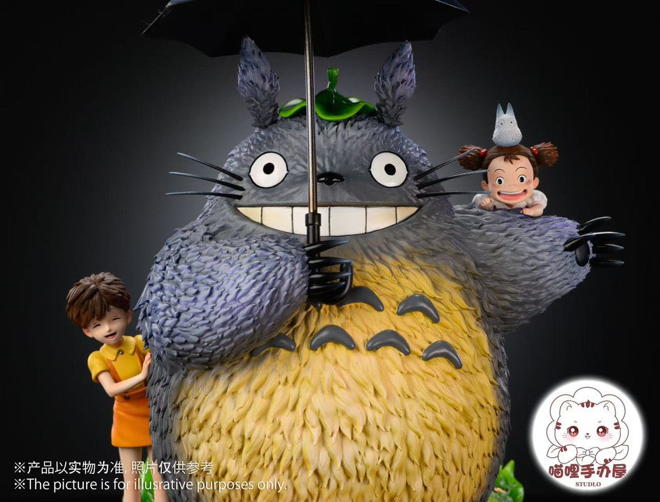 [Warehouse in Stock] Miao Li Studio - Statue - My Neighbor Totoro Umbrella Totoro