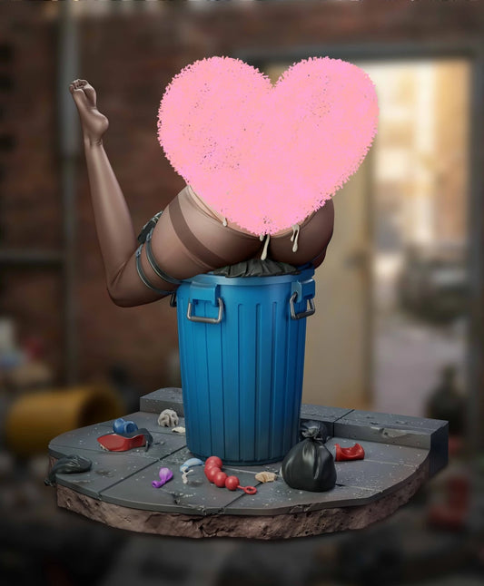 [Pre-Order] Murloc Studio - Statue - Tsukatsuki Rio Trash Can Blue Archive