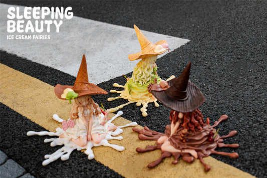 [Pre-Order] WeArtDoing Studio - Statue - Original - Sleeping Beauty Ice Cream Fairies (Licensed)