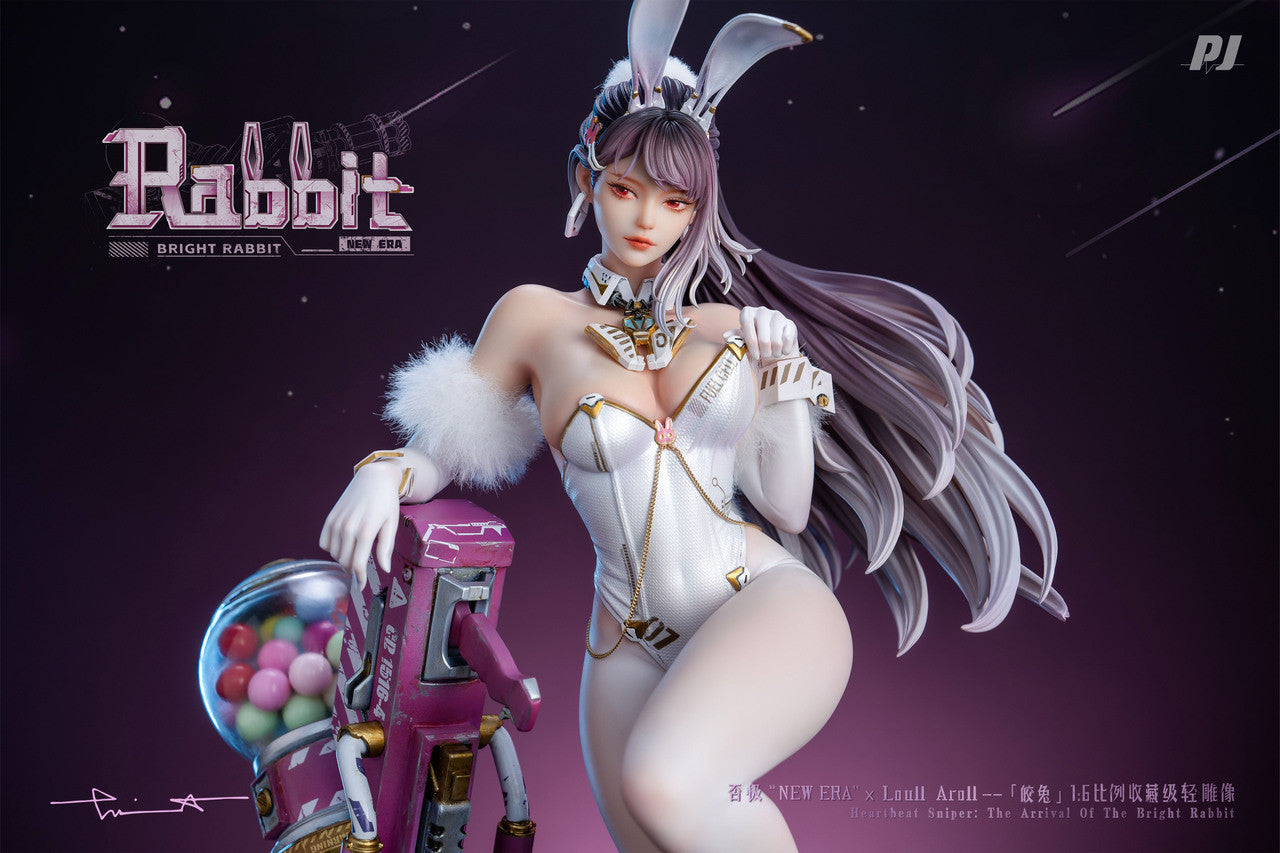 [Pre-Order] PIJI Studio - PVC - Original - New Era × Loull_AroLL White Rabbit (Licensed)