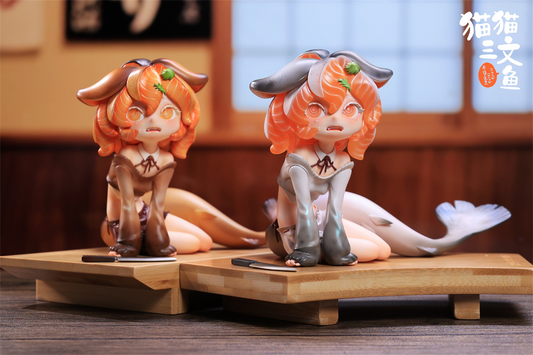 [Pre-Order Closed] WeArtDoing Studio - Statue - Original - Kitty Salmon Series Salmon Fairies-Silver & Salmon Fairies-Caramel (Licensed)