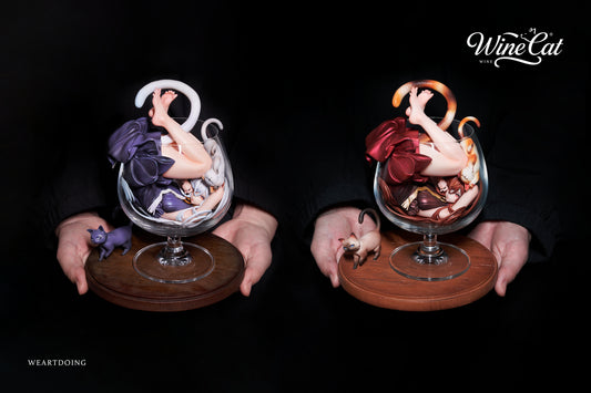 [Pre-Order] WeArtDoing Studio - Statue - Original - Wine Cat (Licensed)