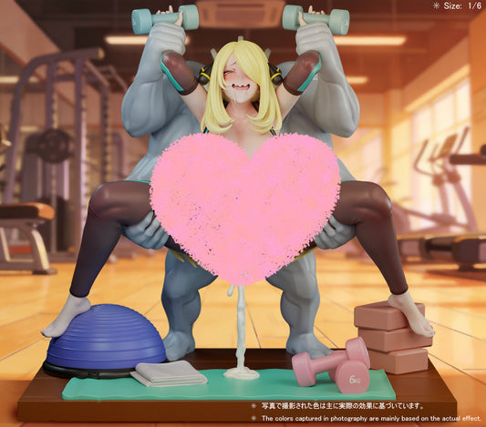 [Pre-Order] Beast Studio - Statue - Cynthia X Machamp Pokémon