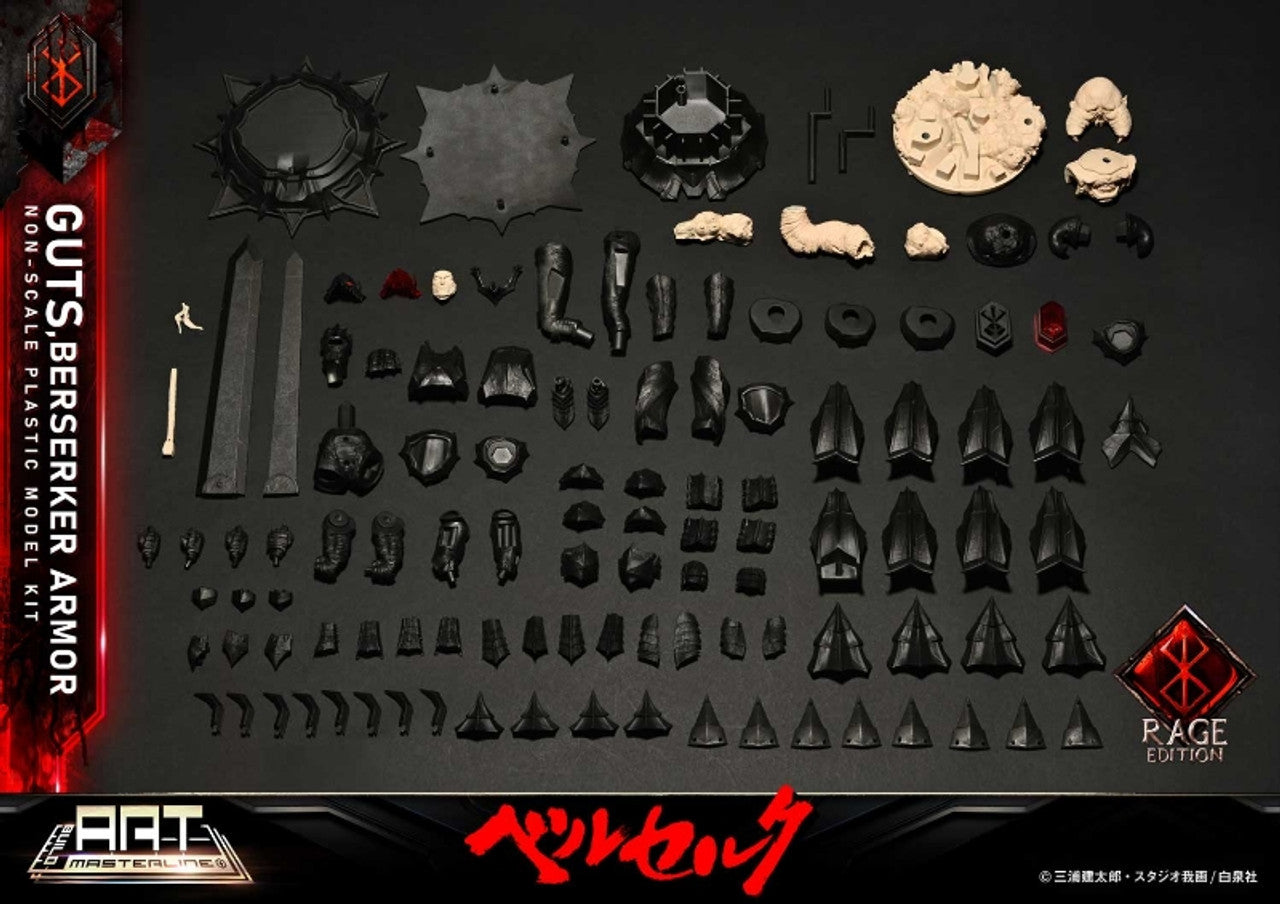 [Pre-Order] Prime 1 Studio - Model Kit - Berserk Guts - Berserker Armor Rage Plastic Model Kit BABR-01 BABR-01S (Licensed)