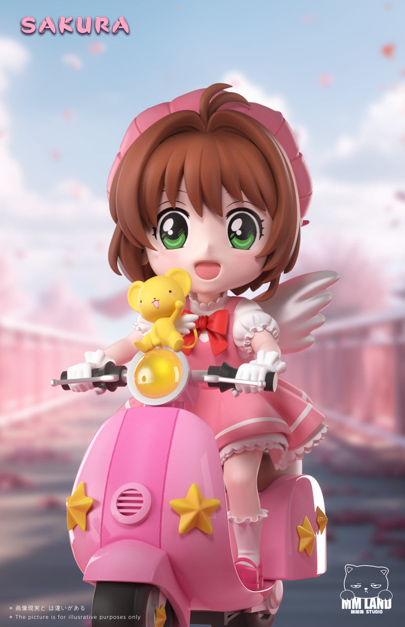 [Pre-Order] MMLAND Studio - Statue - Cardcaptor Sakura - Sakura Kinomoto riding Motorcycle