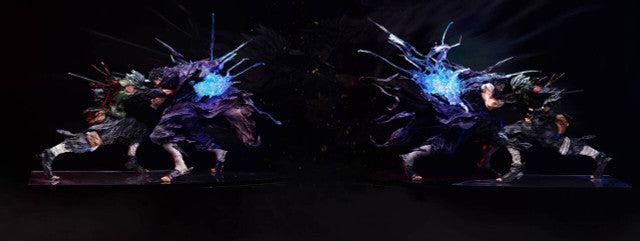 [Warehouse in Stock] Iron Curtain Studio - Statue - Naruto Battle Series 1 Kakashi and Obito's Fateful Duel