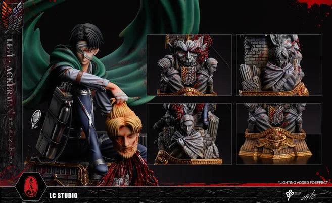 [Warehouse in stock] LC Studio - Statue - Attack On Titan - Seriously Injured Levi Ackerman
