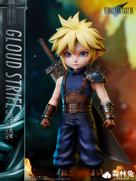 [Warehouse in Stock] Forest Rabbit Studio - Statue - Final Fantasy Small Cloud Strife