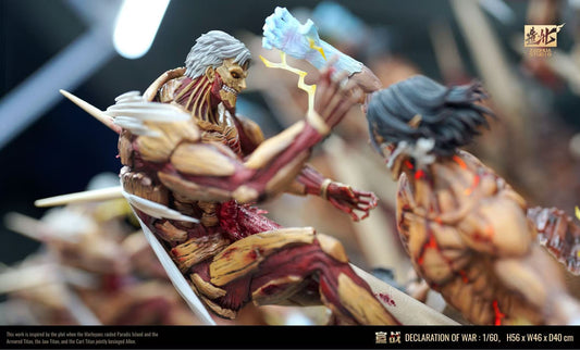 [Last One] ZaoHua Studio - Statue - Attack on Titan - Declaration Of War EX ver with LED