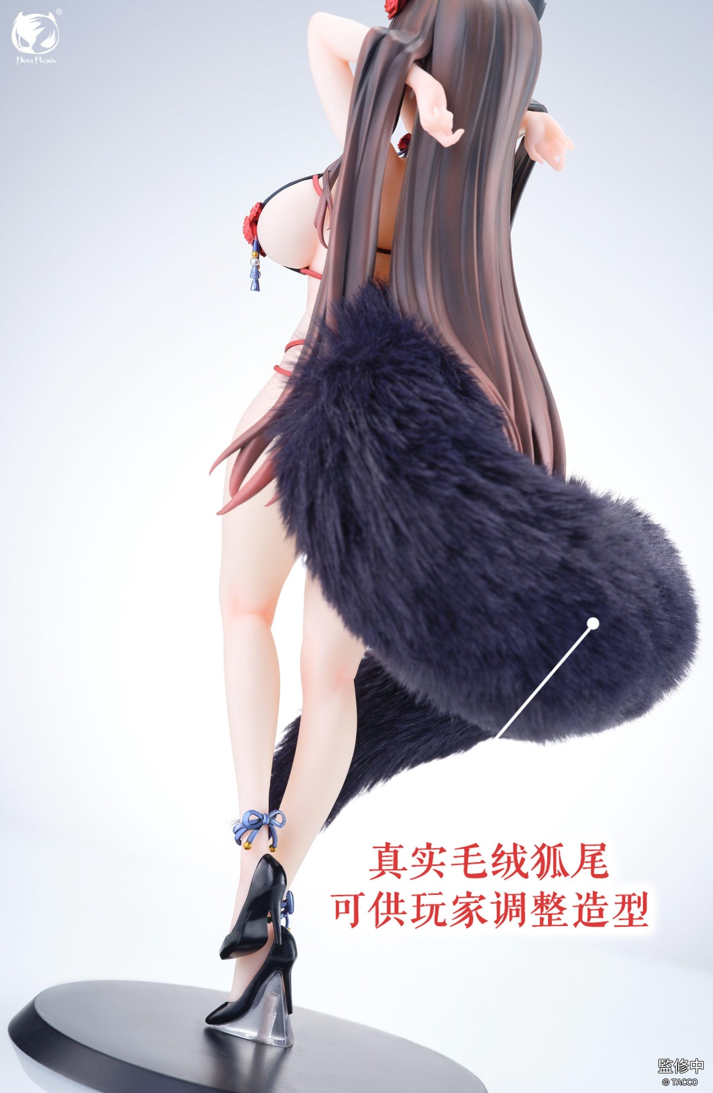 [Warehouse in Stock] BearPanda & TACCO studio - PVC - Original - Rose (Bara) (Licensed)