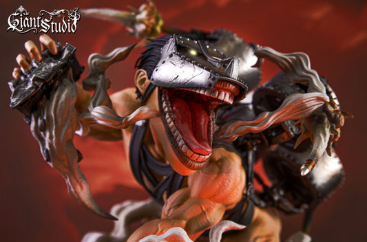 [Warehouse in stock] Giant Studio - Statue - Attack On Titan - Cart Titan