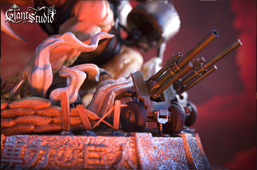 [Warehouse in stock] Giant Studio - Statue - Attack On Titan - Cart Titan