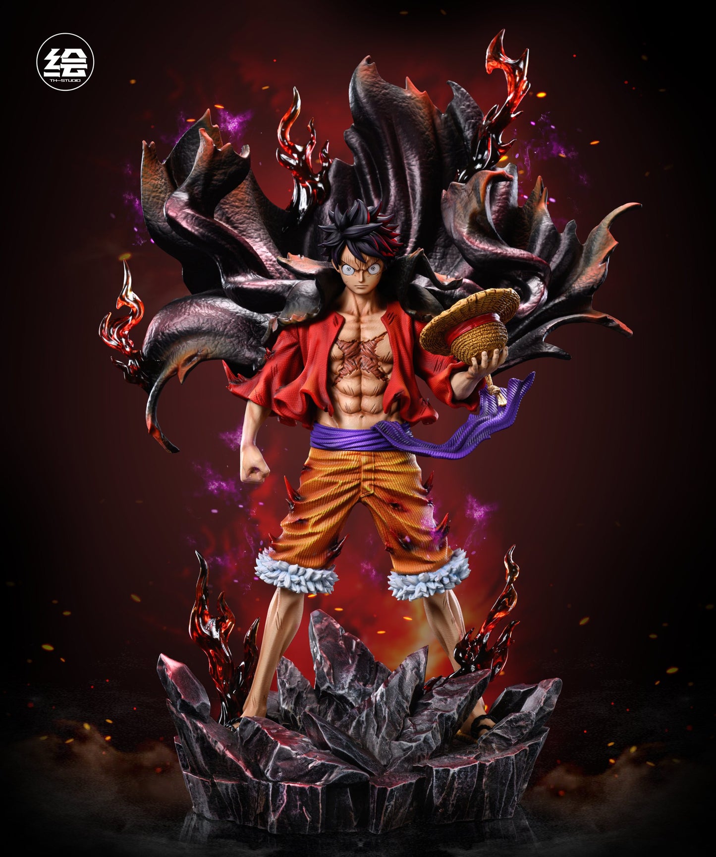 [Warehouse in Stock] T-H Studio - Statue - One Piece - Monkey D. Luffy