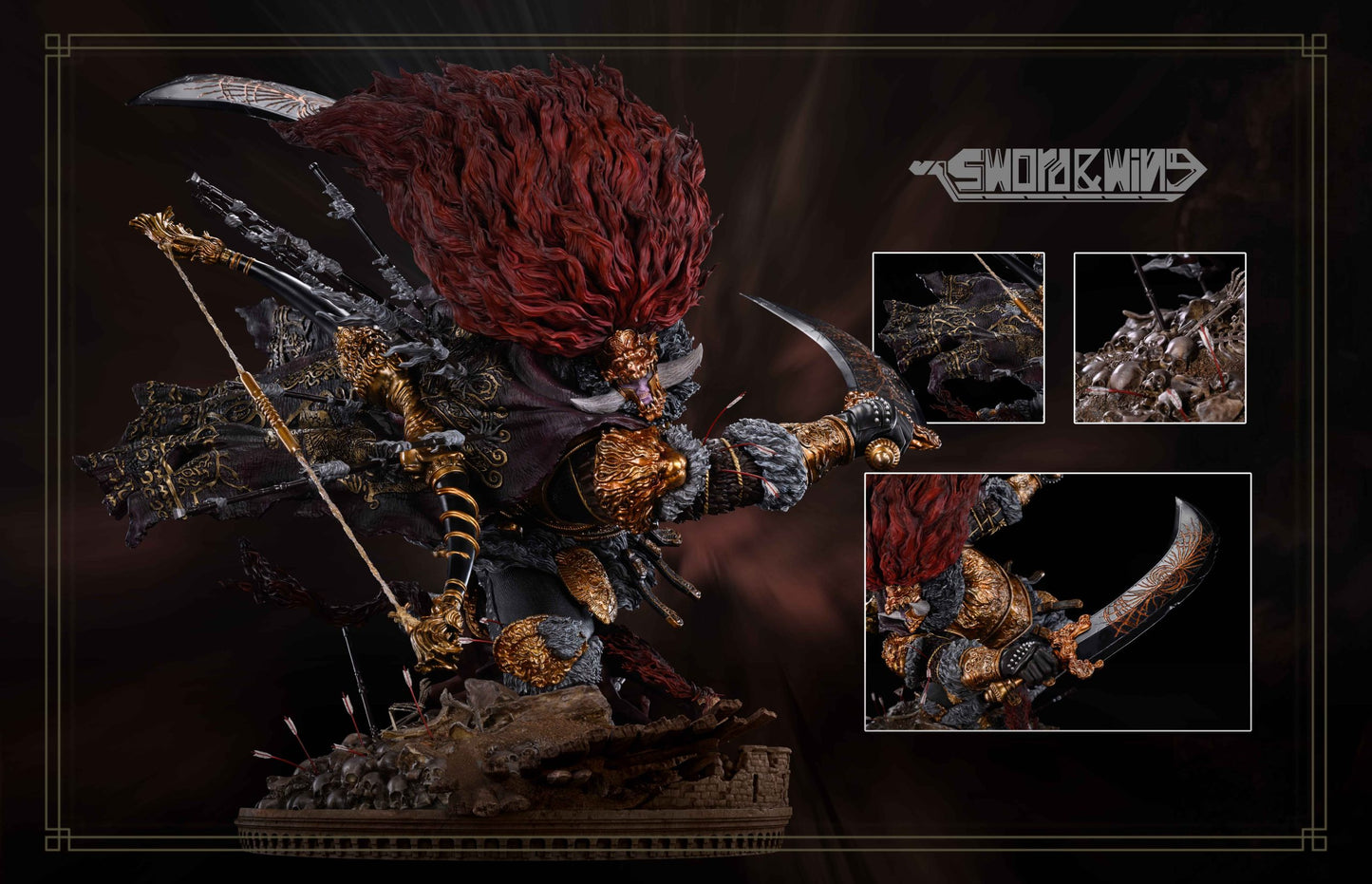 [Warehouse in Stock] Sword X Wing Studio & ACY Studio - Statue - Elden Ring - Starscourge Radahn