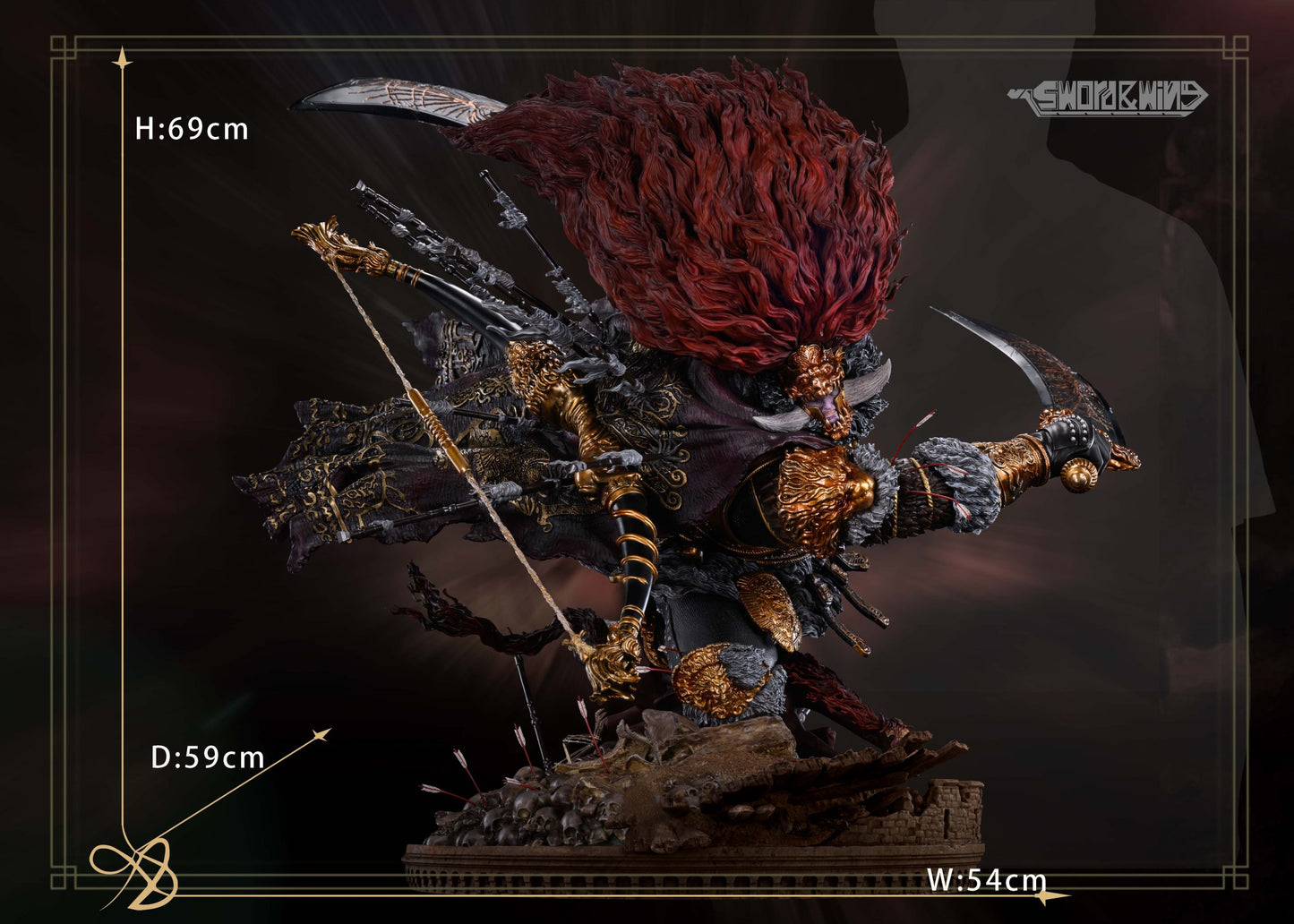 [Warehouse in Stock] Sword X Wing Studio & ACY Studio - Statue - Elden Ring - Starscourge Radahn