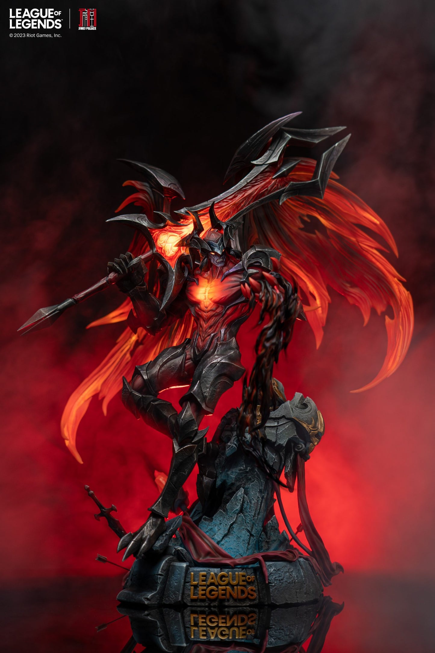 [Warehouse in Stock] JIMEI PALACE Studio - Statue - League of Legends - The Darkin Blade (Licensed) Aatrox