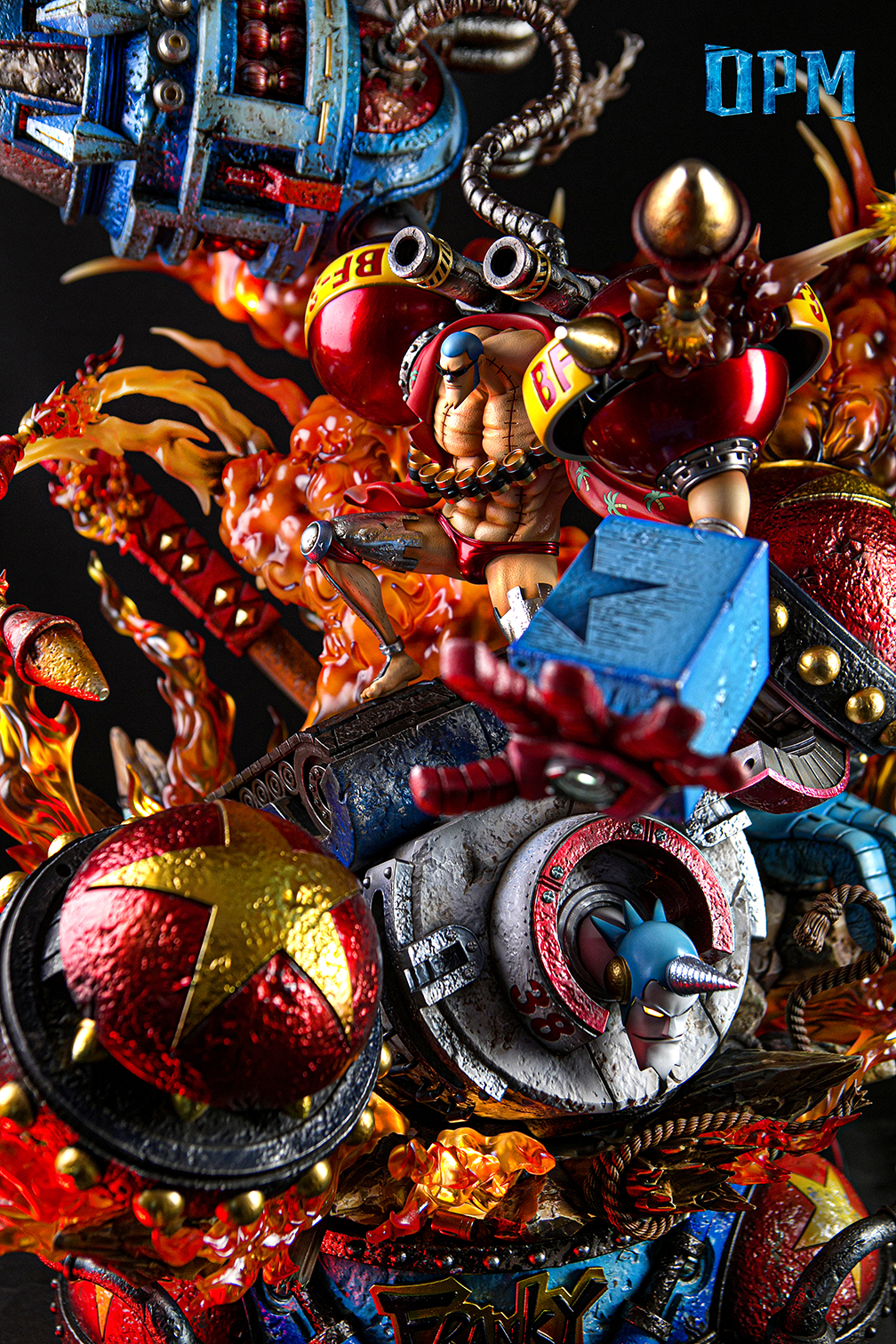 [Warehouse in Stock] OPM Studio - Statue - One Piece - Franky