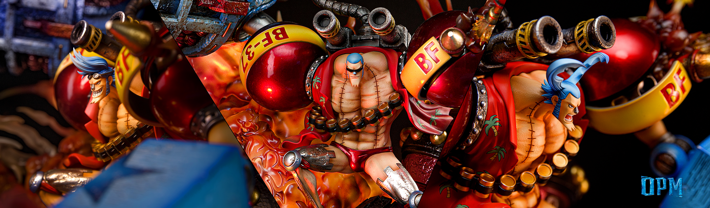 [Warehouse in Stock] OPM Studio - Statue - One Piece - Franky