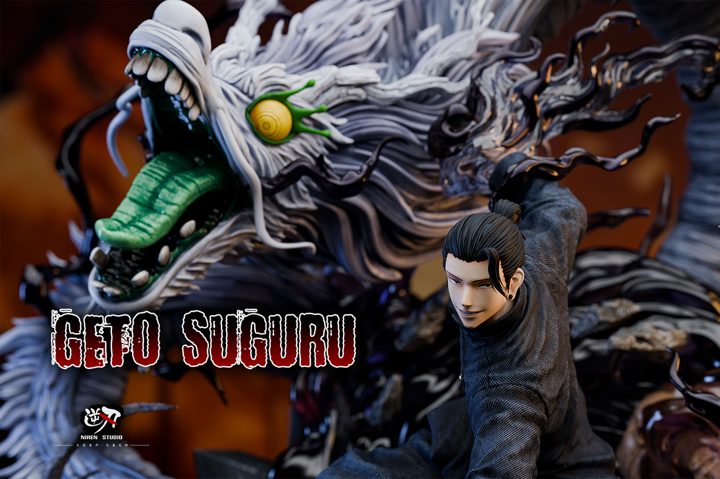 [US in Stock] NIREN Studio - Statue - Jujutsu Kaisen - Suguru Geto