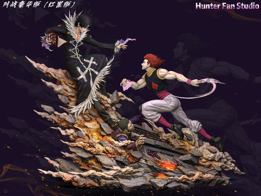 [Warehouse in Stock] Hunter fan Studio - Statue - HUNTER X HUNTER - Chrollo Lucilfer VS Hisoka Morow