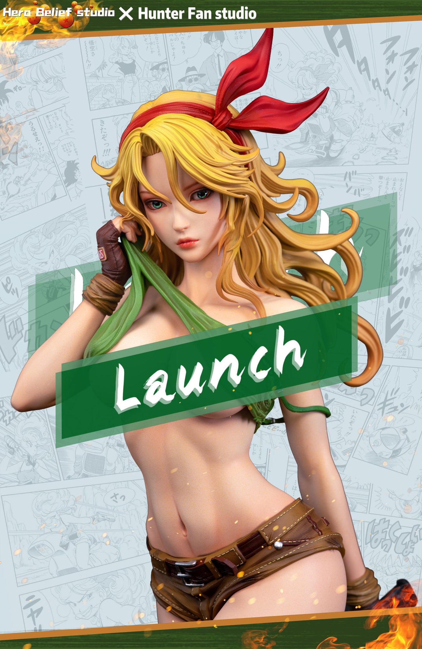 [Warehouse in stock] Exclusive Ver 1/6 - Hero Belief Studio & Hunter Fan Studio - Statue - Dragon Ball - Launch/Lunch