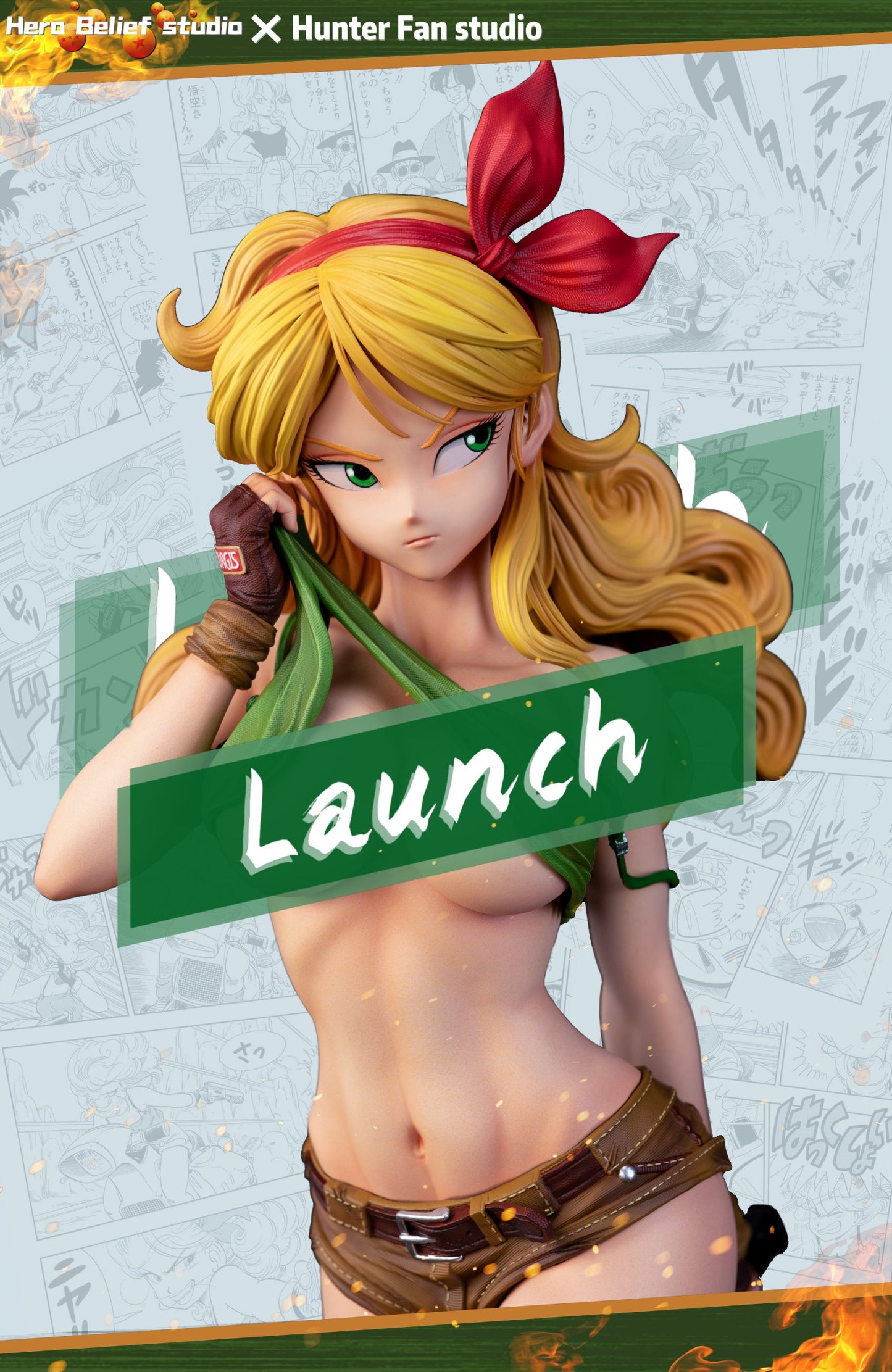 [Warehouse in stock] Exclusive Ver 1/6 - Hero Belief Studio & Hunter Fan Studio - Statue - Dragon Ball - Launch/Lunch