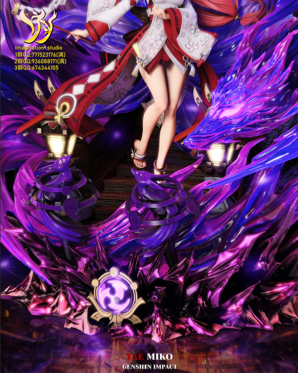 [Warehouse in stock] Imagination Studio - Statue - Genshin Impact #2 Yae Miko