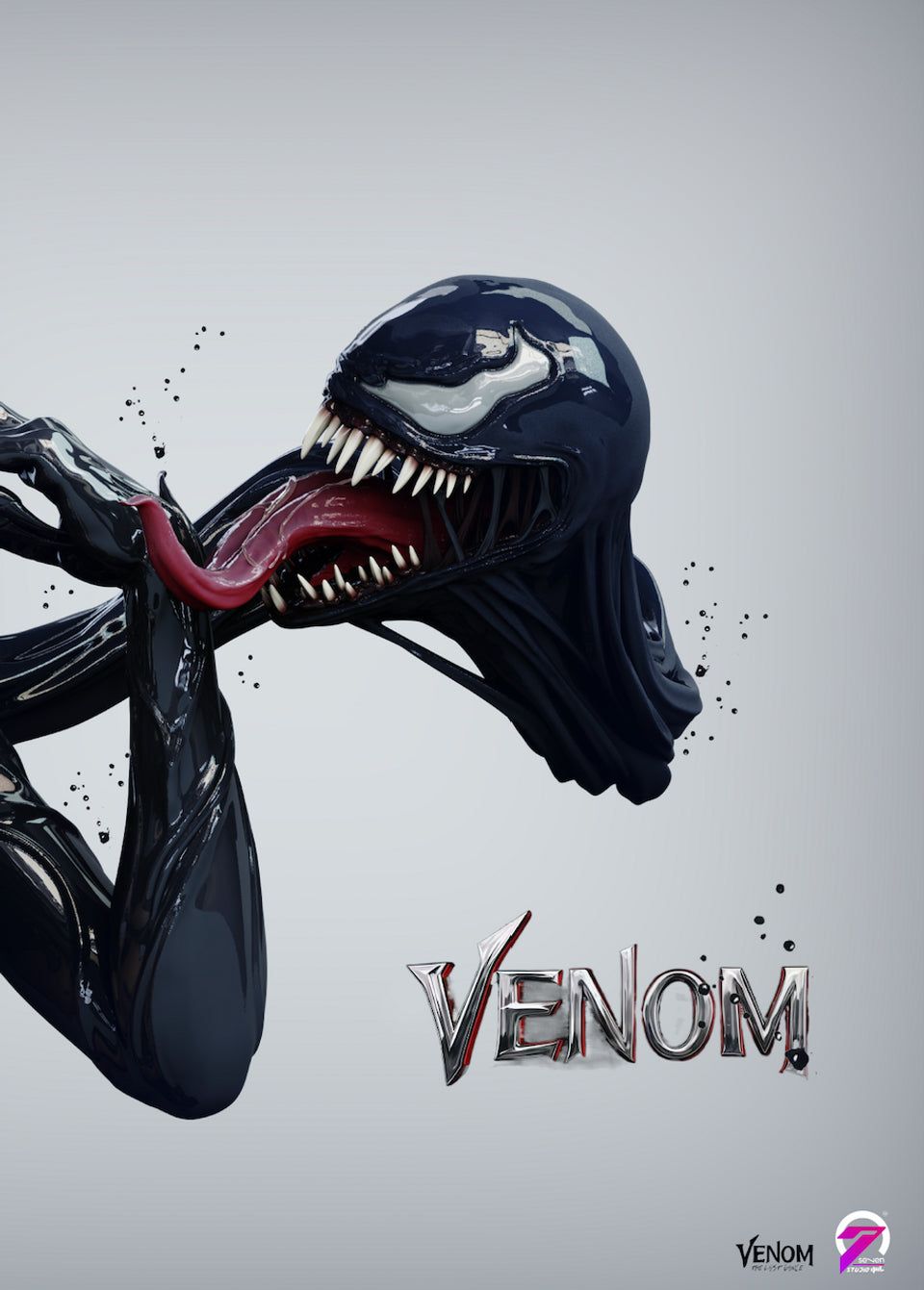 [Warehouse in Stock] 0 7 Studio - Statue - Marvel - Female Venom